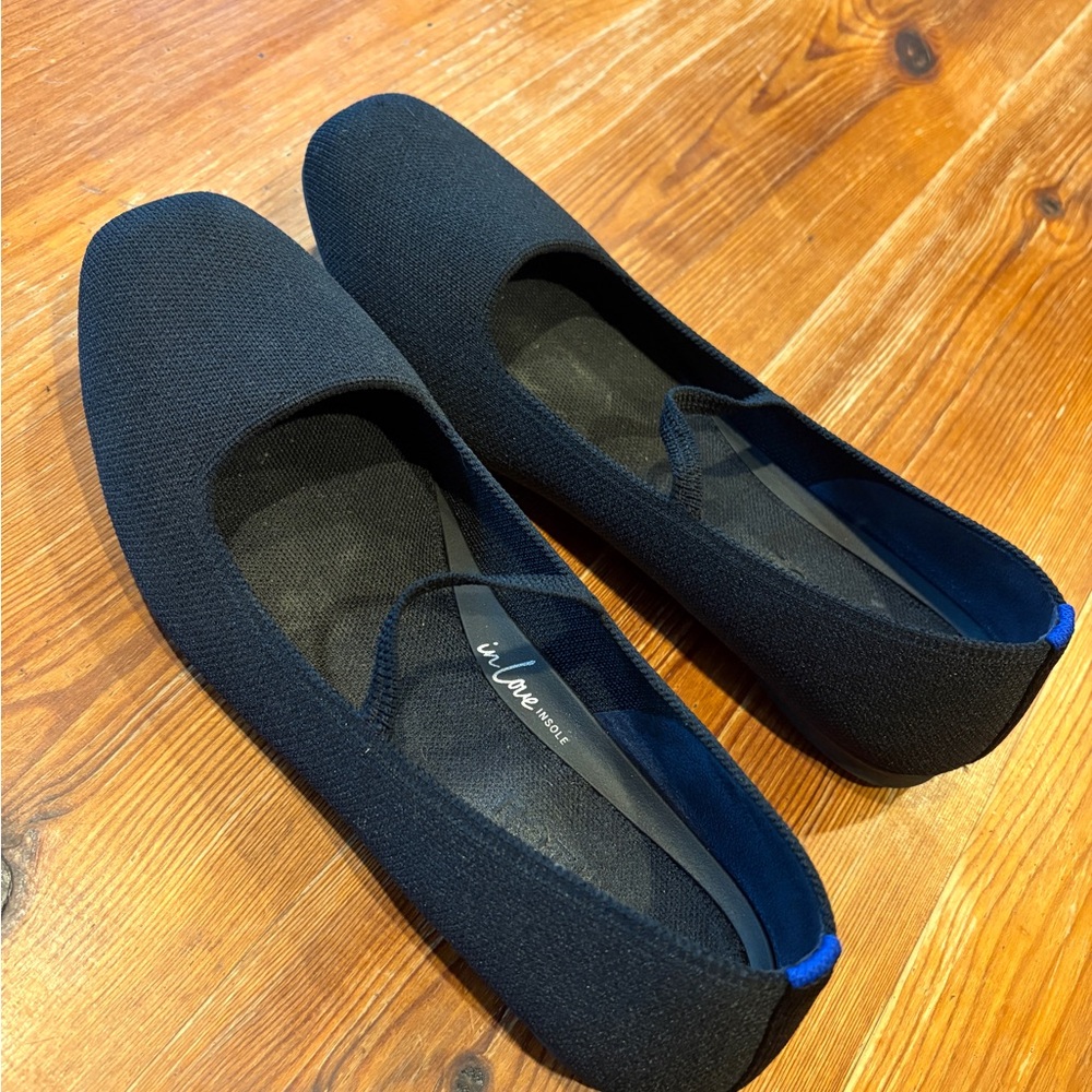Rothy’s Max Square Mary Jane in Black